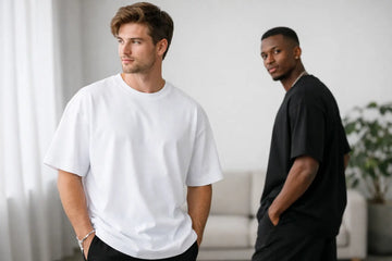 Oversized T-shirt heren met de juiste pasvorm