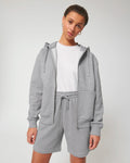 Cotton+ Heavy ZipperHeather Grey