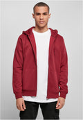 Essential Zipper HoodieBurgundy