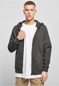 Essential Zipper HoodieCharcoal