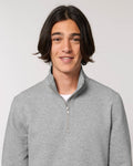 Prime Half Zip SweatHeather Grey