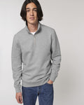 Prime Half Zip SweatHeather Grey